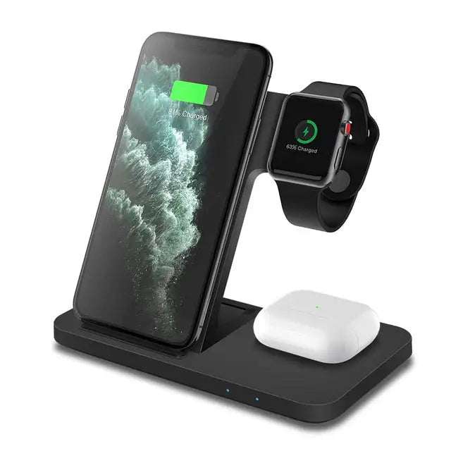 3 in 1 Wireless Charging Station